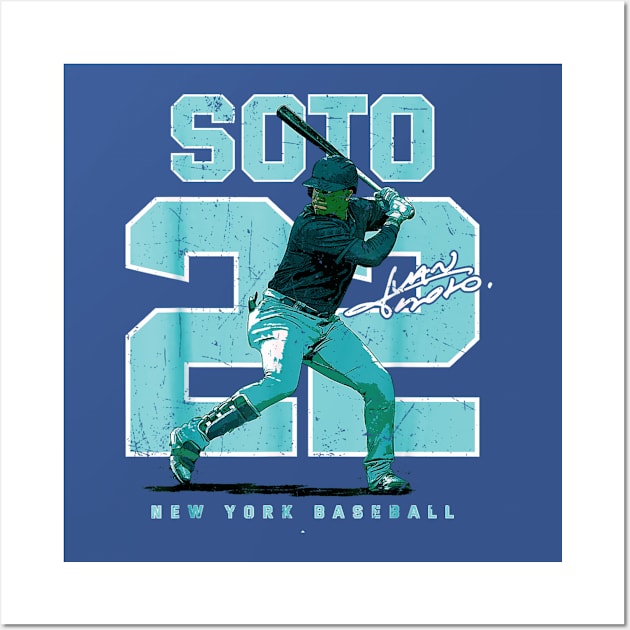 Soto 22 NYC baseball Wall Art by Dreamsbabe